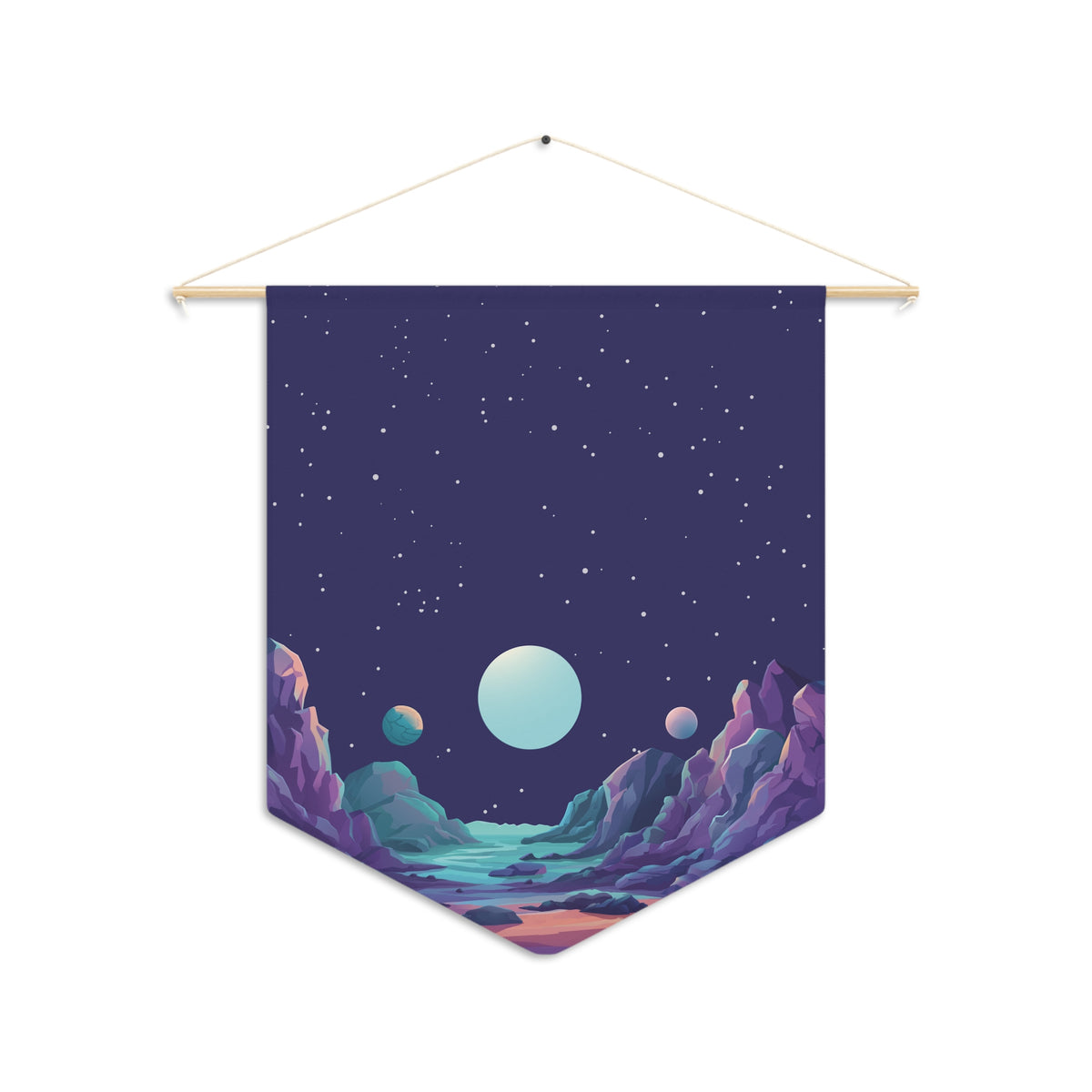 Pin Collection Banner - New World 18" × 21"