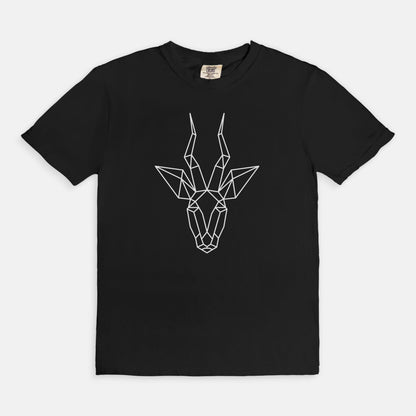 Geometric Antelope Comfort Colors Tee