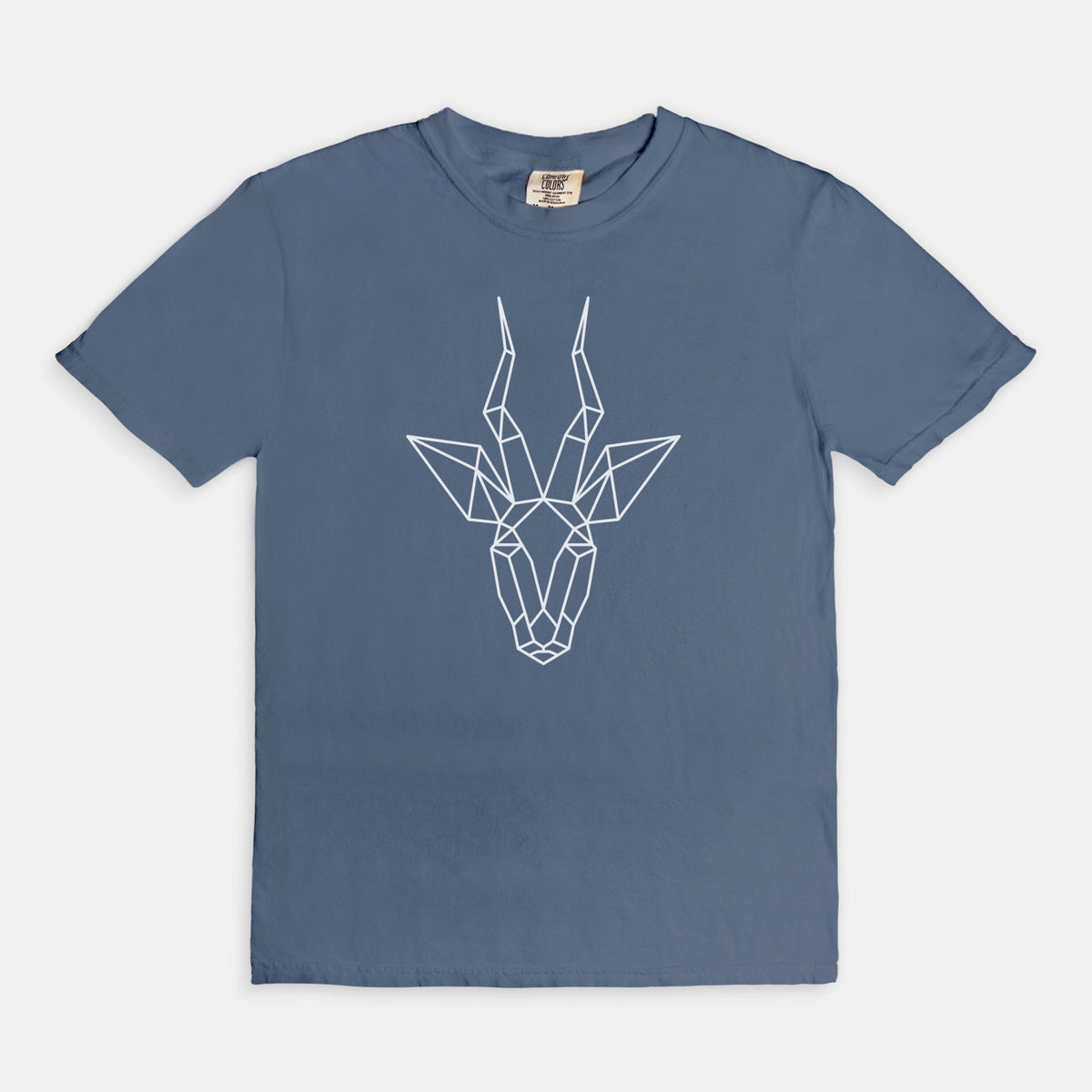 Geometric Antelope Comfort Colors Tee