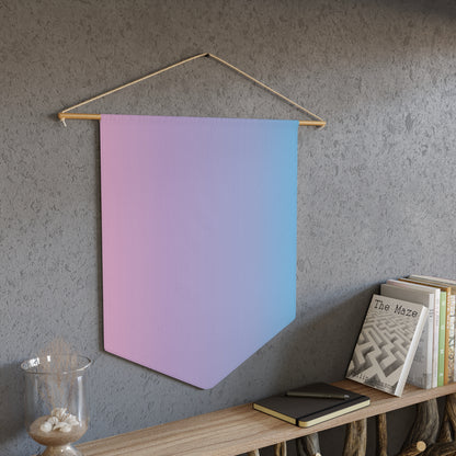 Pin Collection Pennant - Pastel Gradient 18" × 21"