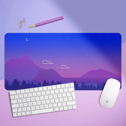 Vapor Sky X-Large Desk Mat Gaming Mousepad 18x36"